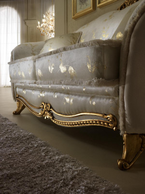 Sofagarnitur 3+1 Sitzer Klassischer Wohnlandschaft Couchen Sofas Polster Sofa