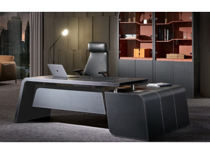 Eckschreibtisch Arbeits Schreib Büro Tisch Designer Luxus Klasse Möbel