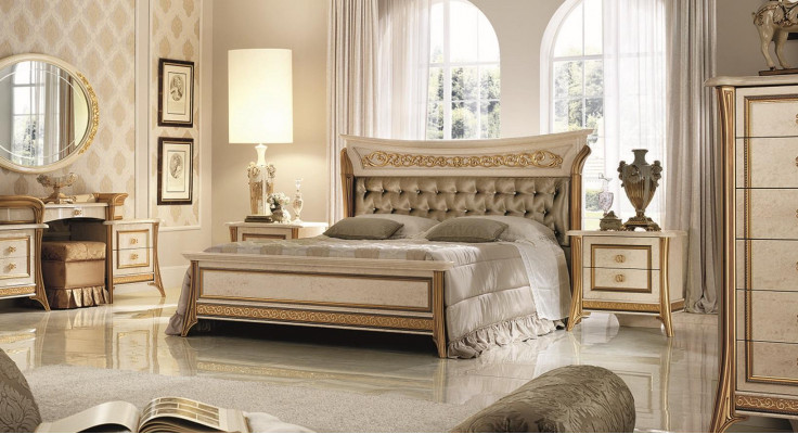Bett 2x Nachttisch Design Klassischer Schlafzimmer 3tlg. Luxus Betten Set Möbel