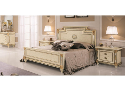 Bett 2x Nachttisch Design Schlafzimmer Klassischer 3tlg. Luxus Betten Set Möbel