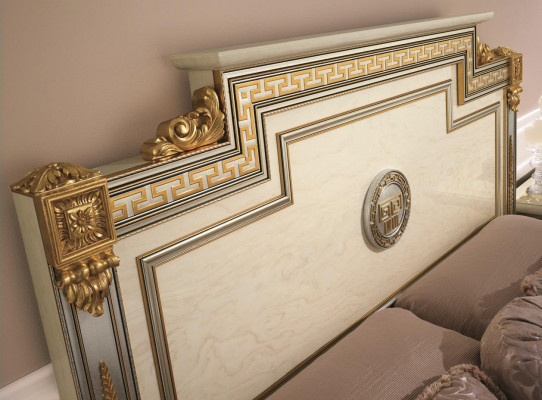 Bett 2x Nachttisch Design Schlafzimmer Klassischer 3tlg. Luxus Betten Set Möbel