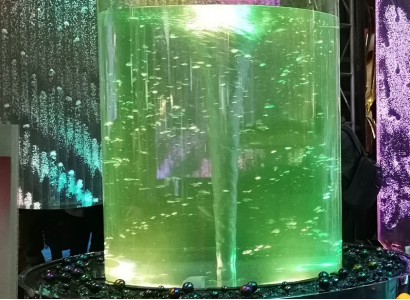 Wirbel Tornado Blase Brunnen Teich Wasserspiel Tornado Outdoor Laden