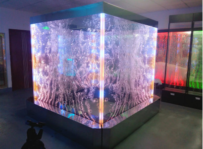 Wandpaneel LED Wasserwand Wasser Wände Wasser Blasen Wand
