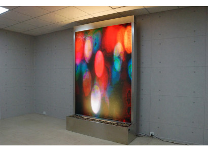 Wasser Wand Water Wall Säule Unterschrank Ragal Vitrine Wasserwände