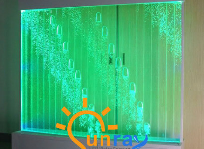 Moderne Trennwand Wasser Wände LED Wasserwand Beleuchtete Dekorative Wand