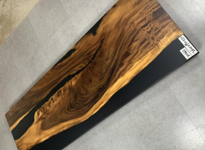 Epoxid Harz Esstisch Konferenztisch Echtes Holz Massive Möbel Giessharz