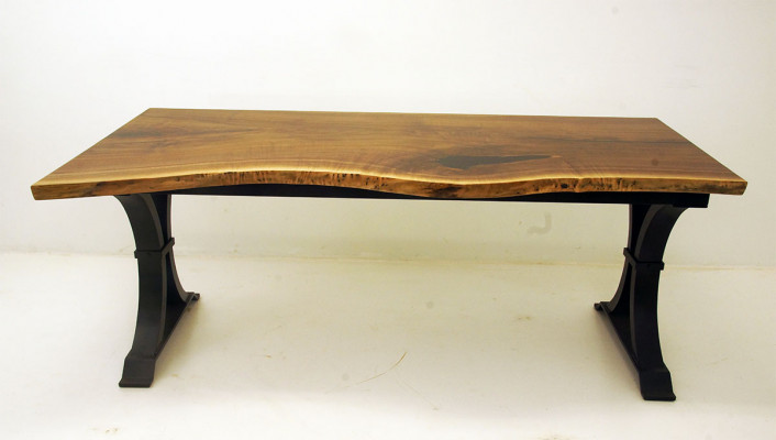 esstisch epoxid harz echtes massive holz möbel wasserfall epoxy tisch 200x90 Neu