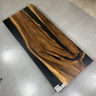 Esstisch Black River Table Echtes Holz 220x95 Tische Epoxidharz Neu