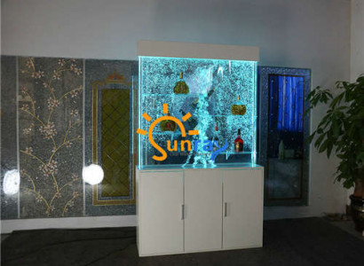 Wasser Wand Water Wall Säule Unterschrank Trennwand Ragal Vitrine