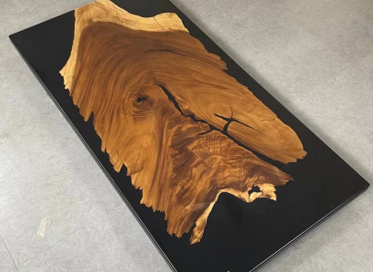 Epoxidharz Esstisch River Table Massiv Tische 160x81 Flusstisch Neu