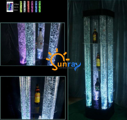 Led Wasser Wand Bar Regal Säule Wassersäulen Theke Designer
