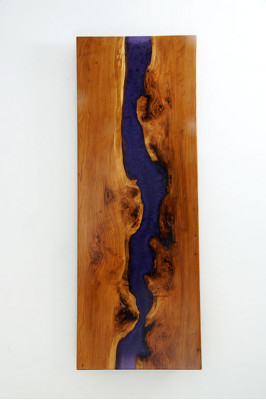 Wand Bild Epoxid Harz Echtes Designer Bild Handarbeit Wasser Fall Bild