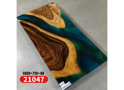 Tisch Esstisch Tische Harz Epoxy Massive Design Möbel 140x71 Echtes