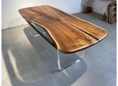 Couchtisch River Table Echtes Holz Epoxidharz Flusstisch Tische Massiv