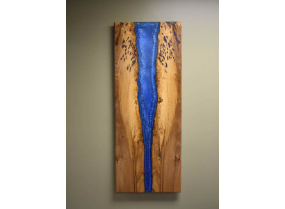 Handarbeit Wasser Fall Bild Wand Bild Epoxid Harz Gemälde Echtes Bild