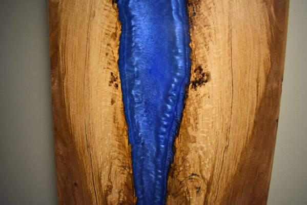 Handarbeit Wasser Fall Bild Wand Bild Epoxid Harz Gemälde Echtes Bild