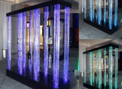 Verkaufs regal Regale Wasserwände Wand Bar Flaschen Wasserwände