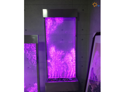 Trennwand Regal Schrank Wasserwand Säule Dekorative Wände Waterwall LED