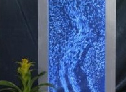 Wandpaneel LED Wasserwand Wasser Modern Wände Wasser Blasen Dekorative Wand