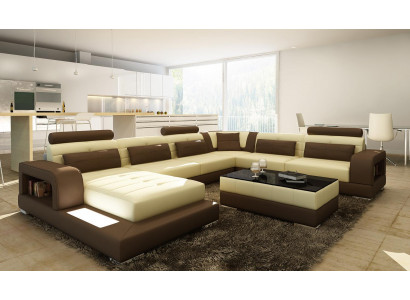 Komfort und Stil Sie unser Modern XXL U-Form Sofa für das Wohnzimmer