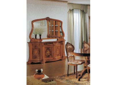 Kommoden Italienische Möbel Massiv Spiegel 2tlg Kommode Sideboard Schrank Holz