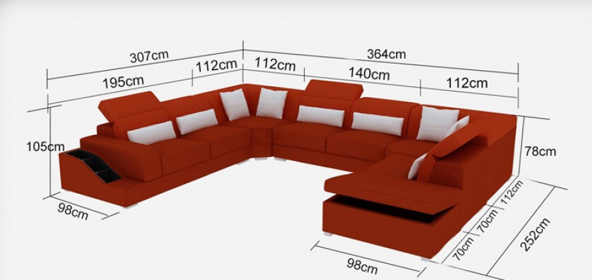 Wohnlandschaft Moderne Ecksofa Couch Polster Eckgarnitur Sofa Eck Garnitur + USB