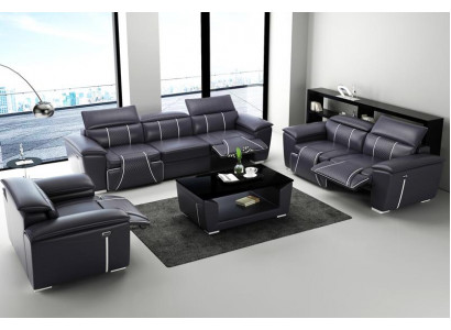 Multifunktions Couch Relax Sofagarnitur Polster Sofa 3+2+1 Sitzer Couchen Sitz