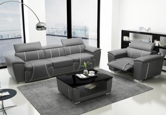 Multifunktions Couch Relax Sofagarnitur Polster Sofa 3+2+1 Sitzer Couchen Sitz