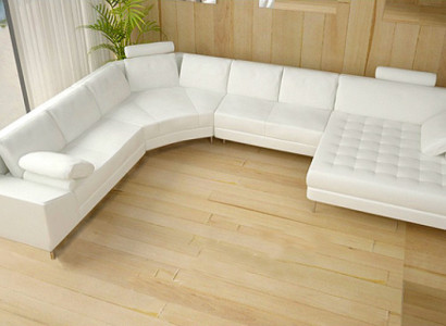 Ledersofa Couch Wohnlandschaft Ecksofa Eck Garnitur Design Modern Sofa Neu