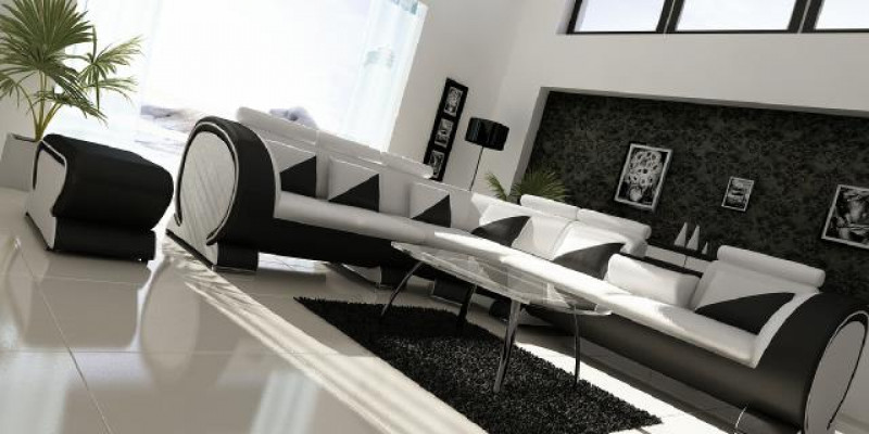 Designer Ecksofa Wohnlandschaft Sofa + USB Polster Garnitur Lounge Sofas Couchen