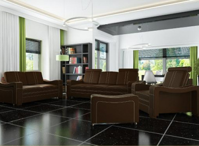 LEDERSOFA Maßanfertigung SOFA SOF 3+2+1 USB COUCH GARNITUR POLSTERGARNITUR Neu