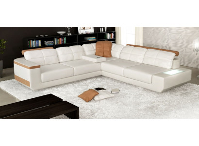 Design Modern Sofa L-Form XXL Couch Ecksofa Leder Wohnlandschaft