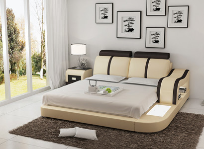 Hervorragendes multifunktionales Designer-Doppelbett für Schlafzimmer