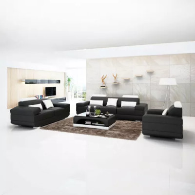 Design Sofagarnitur Sofa 321 Sitzer Couchtisch Garnituren Leder Set Gruppe 4tlg
