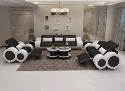 Wohnlandschaft Designer Sofa Sofagarnitur 321 Sitzer Ecksofa Polster Garnitur