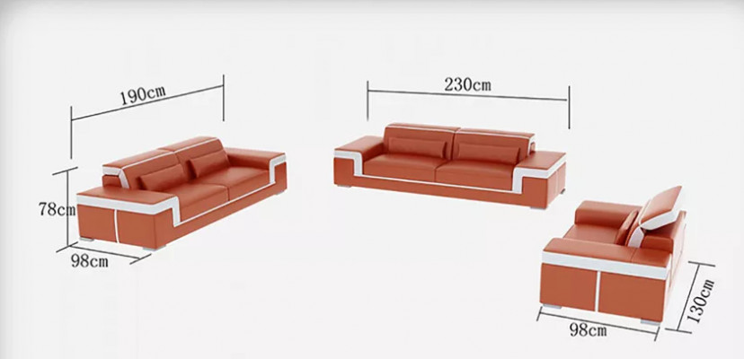 Wohnlandschaft Sofa Sofagarnitur 321 Sitzer Ecksofa Polster Designer Garnitur