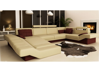 Moderne Eleganz Das neue U-förmige Ecksofa mit exquisiter Polsterung