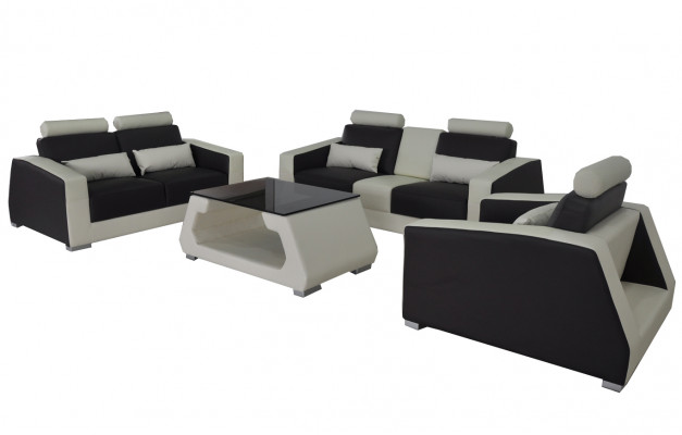 Modern Sofagarnitur 3+2+1 Sitzer Set Design Polster Sofa Couch Couchen