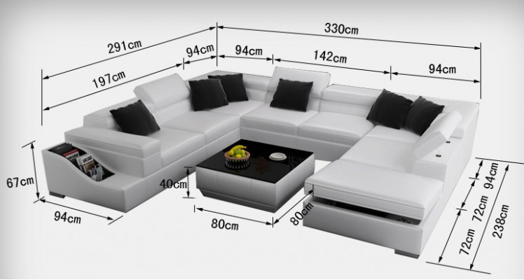 Ledersofa Sofa Couch Wohnlandschaft Ecksofa Eck Garnitur Design Modern U K5006