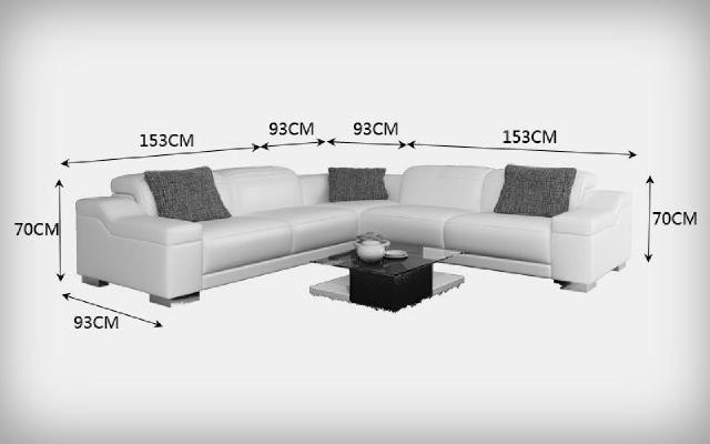 Wohnlandschaft Polster Ecke Eck Sofa mit USB Garnitur Landschaft Leder 2711D