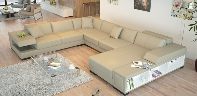Innovatives Design für Ihr Zuhause Entdecken Sie das neue U-Form Ecksofa mit Luxus und Stil