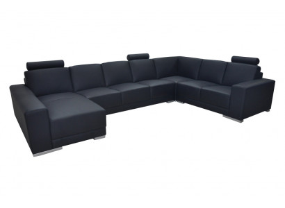 Eck Sofa Couch Polster Ecke Wohn Zimmer Deko Landschaft Designer Couchen