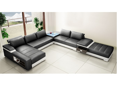 Moderne Holz Kommode Sideboard Kommoden 154cm XXL Low Boards Wohnzimmerschrank