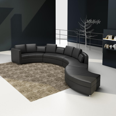 Ledersofa Couch Wohnlandschaft Ecksofa Eck Garnitur Design Modern Sofa USB A1102