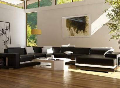 Entdecken Sie Eleganz Moderne Stilvolles U-Form Ecksofa für Ihr Wohnzimmer
