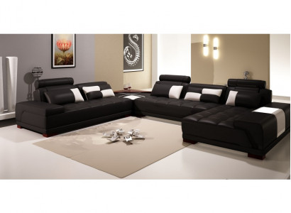 Sofa mit USB,Couch Polster Garnitur XXL Big Eck SofasWohnlandschaft Ecksofa Neu