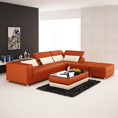 Modern Design trifft Komfort Modernes L-Form Sofa für Ihr Wohnzimmer