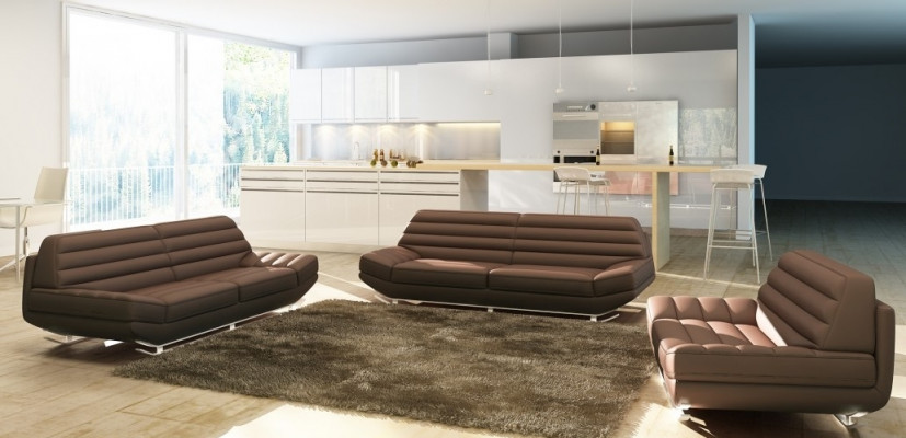 Sofagarnitur 3+2+1 Couch Polster Sitzgarnitur Sofa Garnitur Designer KalbachB