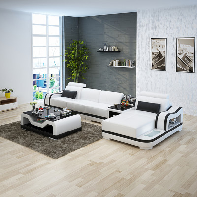 Sofa Ledersofa Couch Modern Wohnlandschaft Ecksofa Eck Garnitur Design