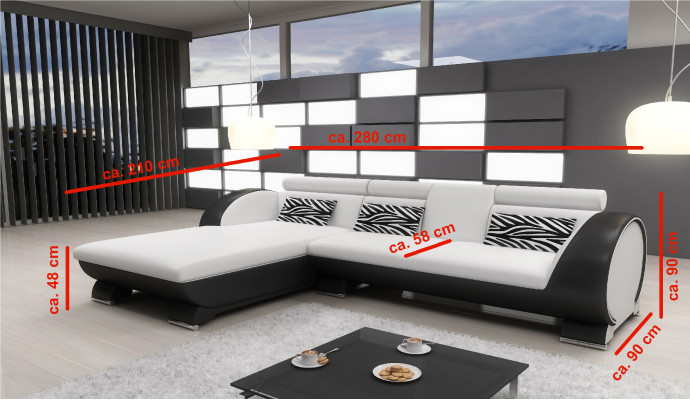 LEDERSOFA ECKSOFA SOFAGARNITUR DESIGNER COUCH BARFUNKTION SOFA mit USB POLSTER